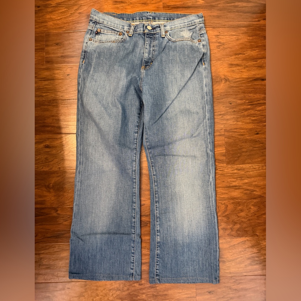 Polo by Ralph Lauren Mid Wash Straight Leg Jeans